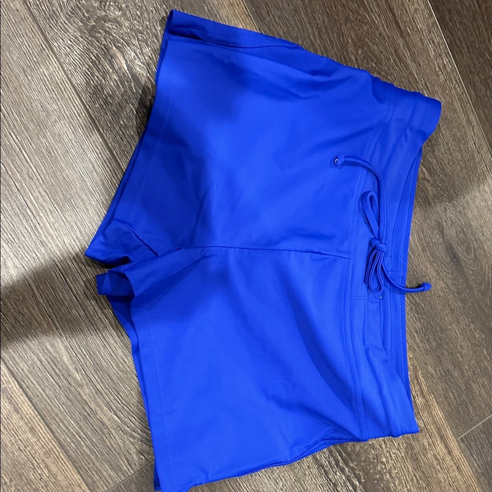 Kona Sol Women's Swim Shorts in Vibrant Blue